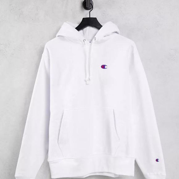 Women’s Champion Hoodie - white, Size S - Picture 1 of 4